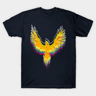 Abstract crow T-Shirt